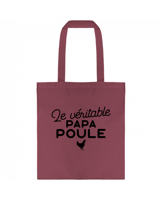 Tote-bag Papa poule cadeau noël par Original t-shirt