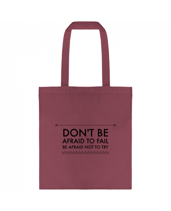 Tote-bag Don't be afraid to fail par Les Caprices de Filles
