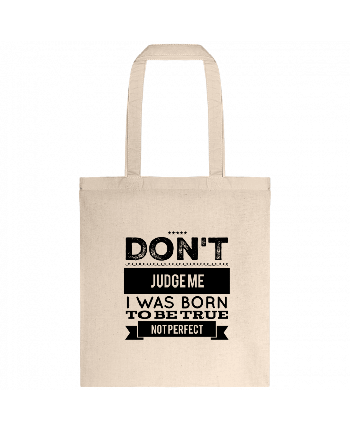 Tote-bag Don't judge me par Les Caprices de Filles