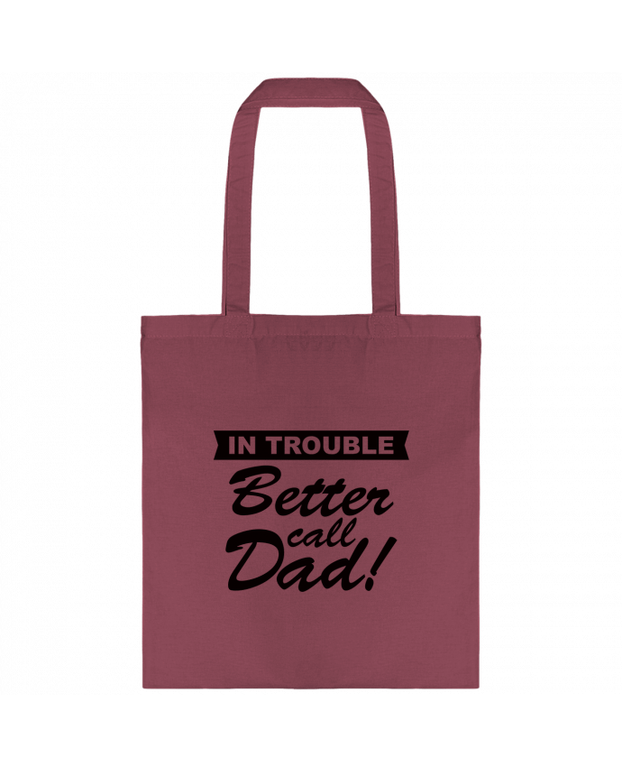 Tote-bag Better call dad par Freeyourshirt.com