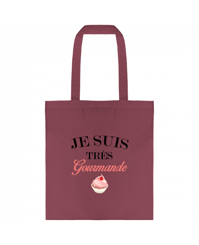 Tote-bag Je suis très gourmande par tunetoo