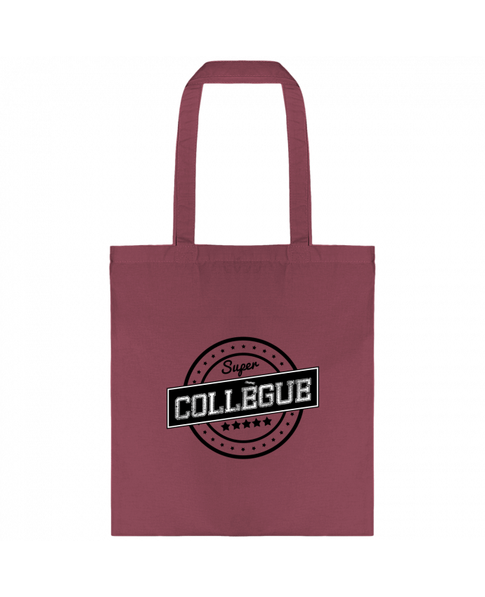 Tote-bag Super collègue par justsayin
