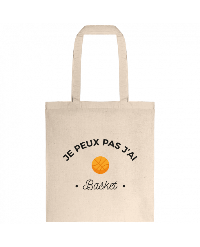 Tote-bag Je peux pas j'ai basket par Ruuud