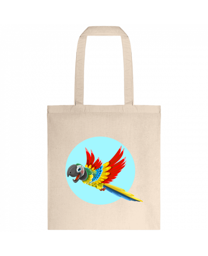 Tote-bag Perroquet par Crazy-Patisserie.com