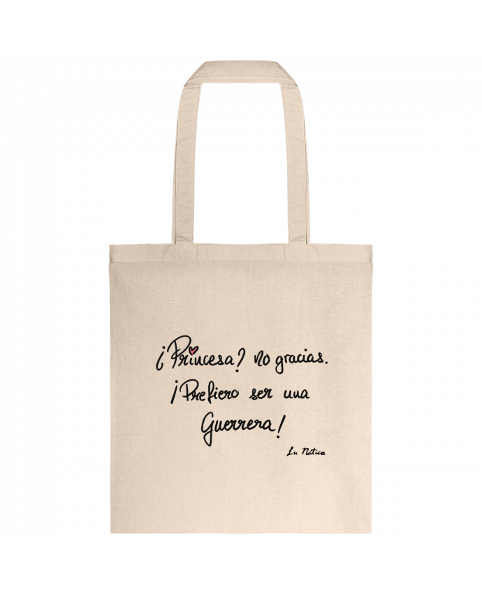 Tote-bag ¿Princesa? No gracias par lunática