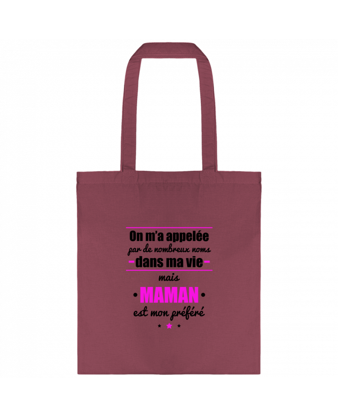 Tote-bag On m'a appelé par de nombreux noms dans ma vie mais maman est mon préféré par Benichan