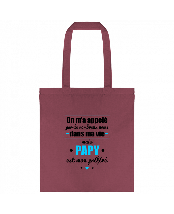 Tote-bag On m'a appelé par de nombreux noms dans ma vie mais papy est mon préféré par Benichan