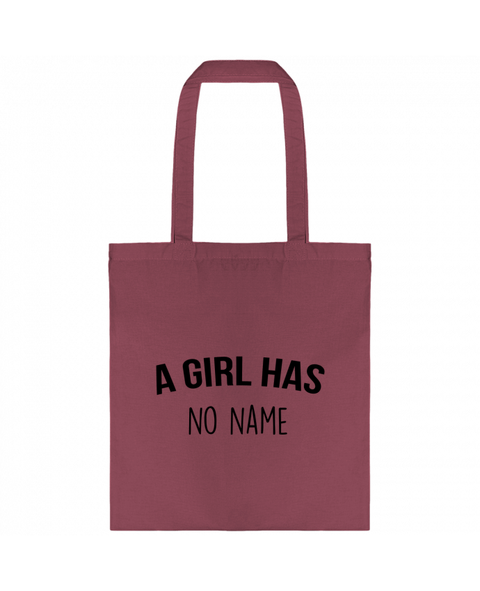 Tote-bag A girl has no name par Bichette