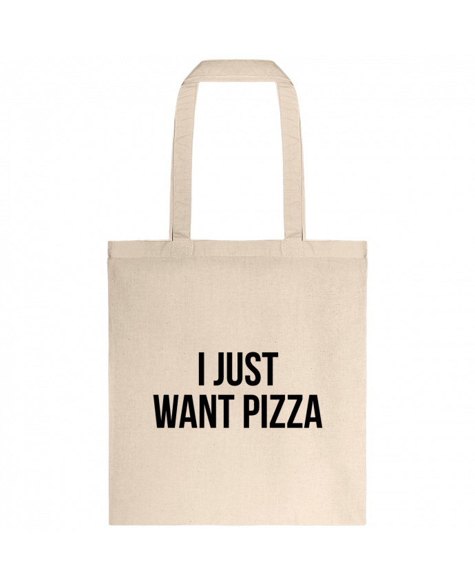 Tote-bag I just want pizza par Bichette