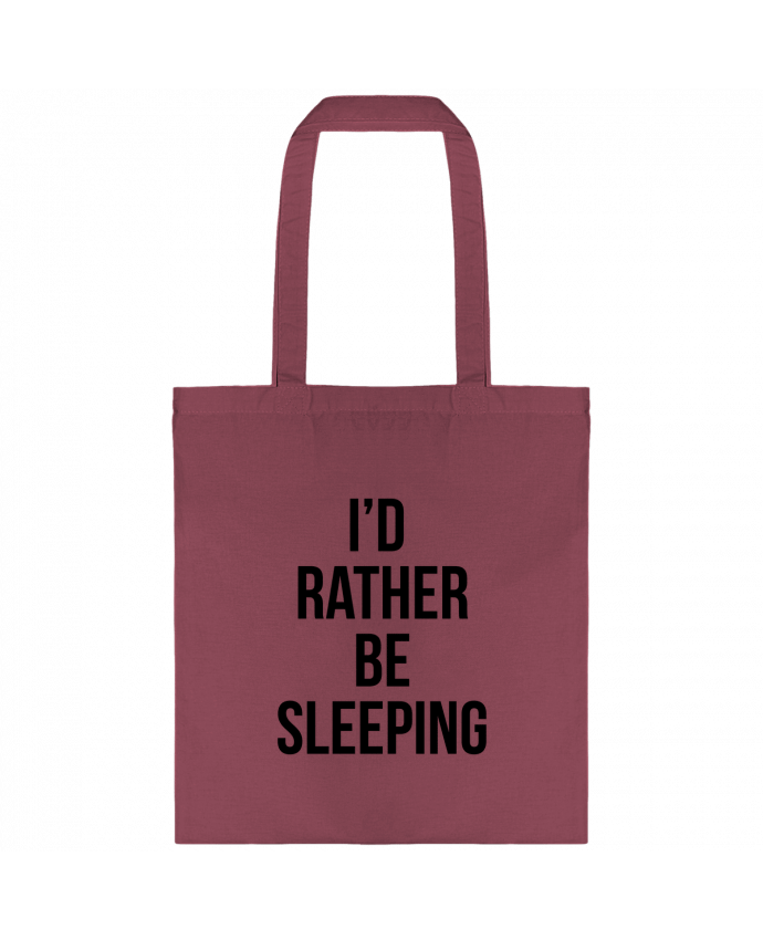 Tote-bag I'd rather be sleeping par Bichette
