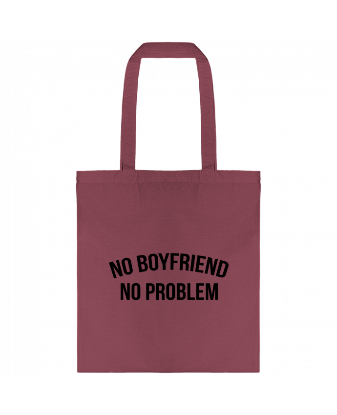 Tote-bag No boyfriend, no problem par Bichette