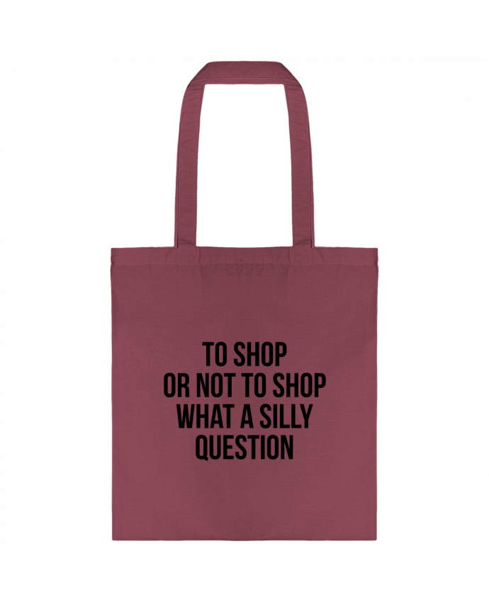 Tote-bag To shop or not to shop what a silly question par Bichette