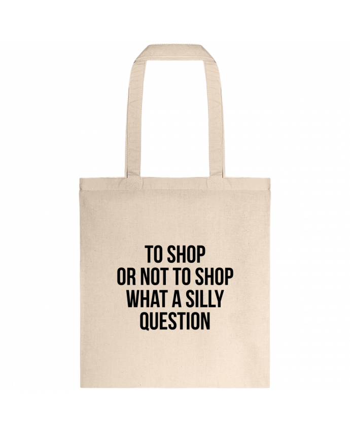 Tote-bag To shop or not to shop what a silly question par Bichette