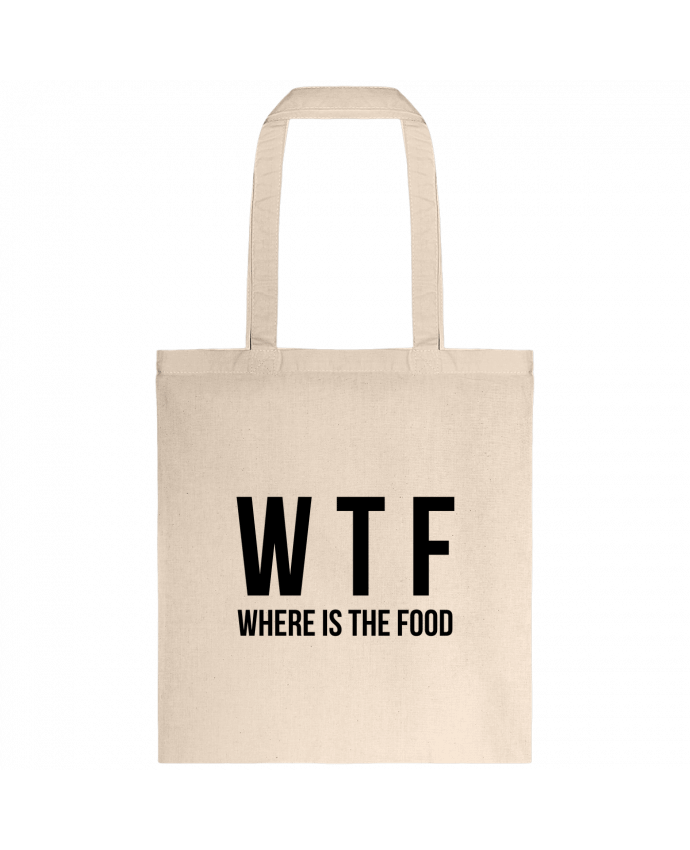 Tote-bag Where is The Food par Bichette