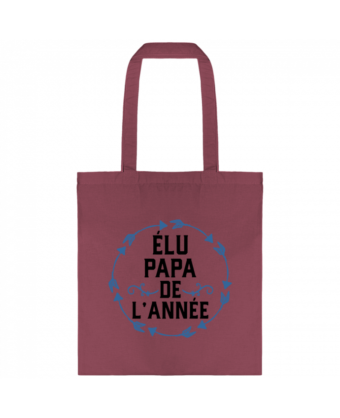 Tote-bag Élu papa de l'année cadeau par Original t-shirt
