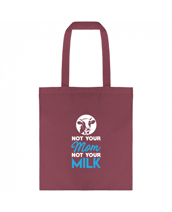 Tote-bag Not your mom not your milk par Bichette