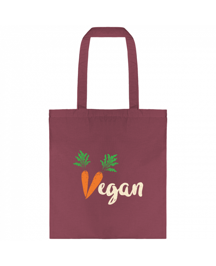 Bolsa de Tela de Algodón Vegan carrot por Bichette