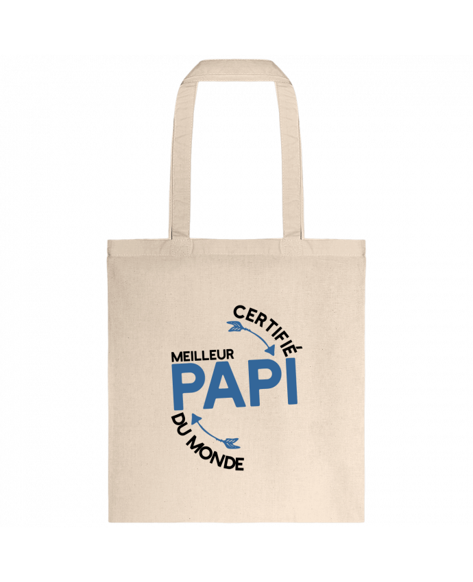 Tote-bag Certifié meilleur papi cadeau par Original t-shirt