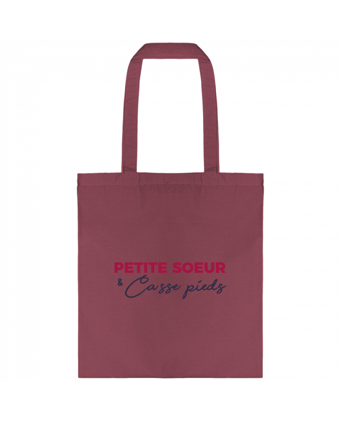 Tote-bag Petite sœur et casse pieds par tunetoo