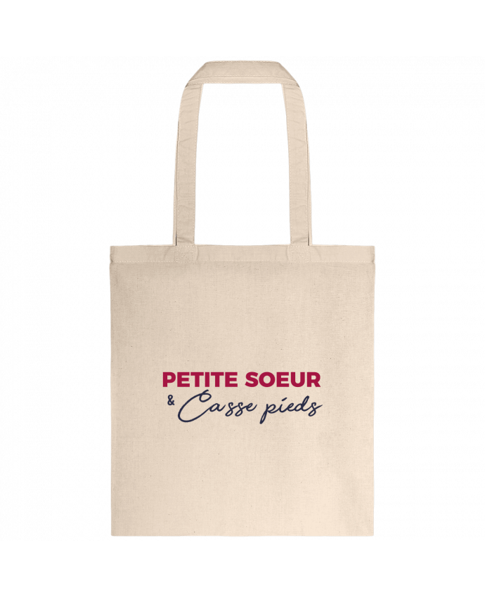 Tote-bag Petite sœur et casse pieds par tunetoo