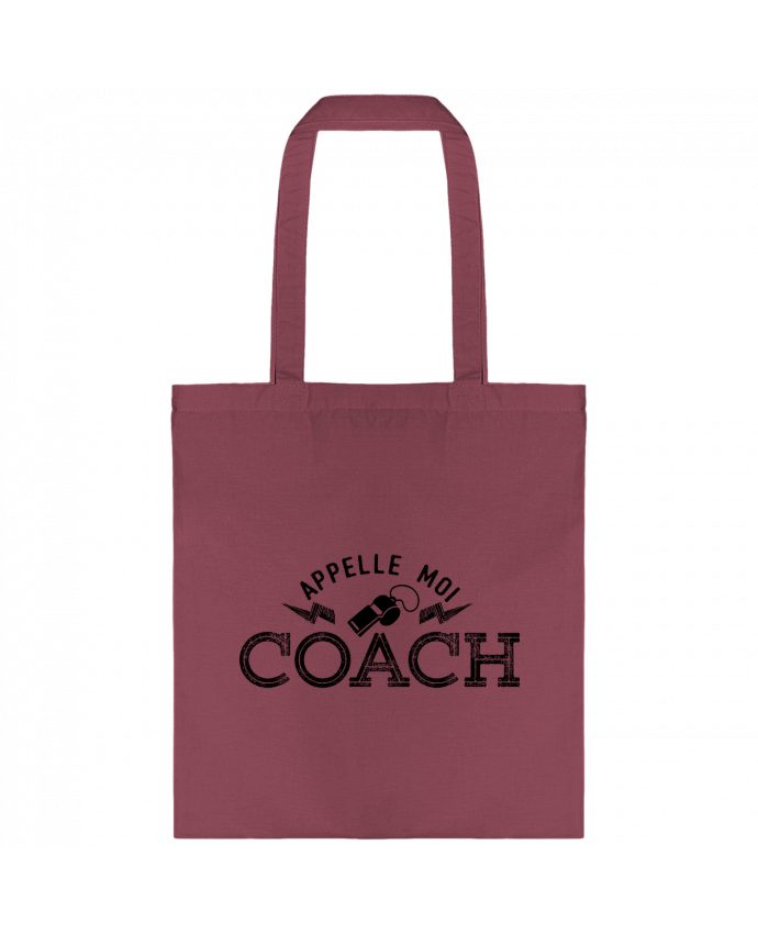 Tote-bag Appelle moi coach par tunetoo