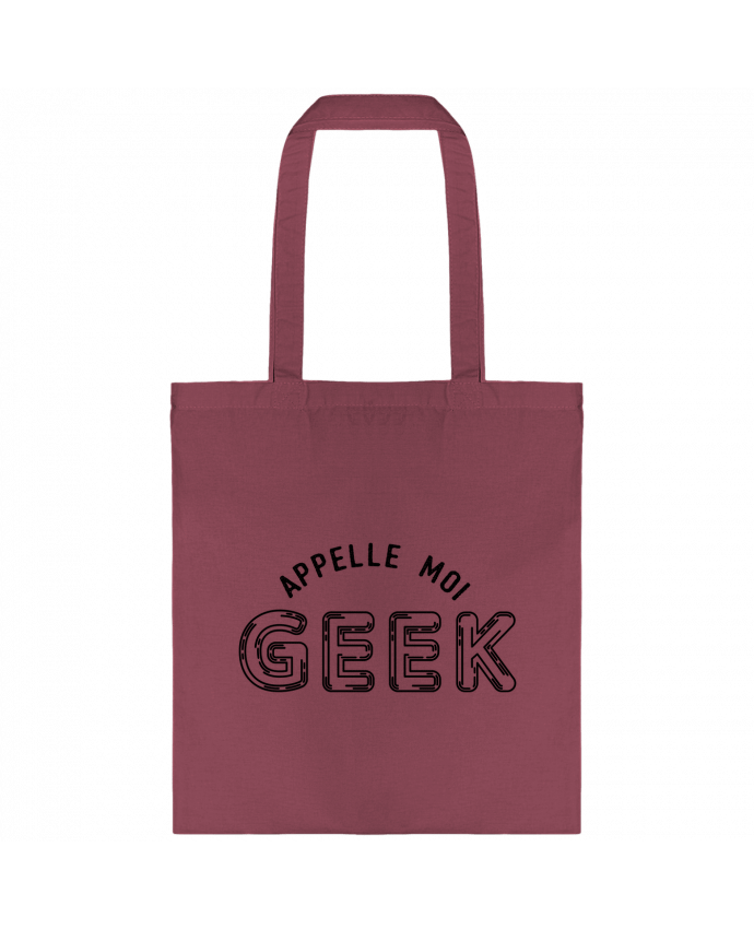 Tote-bag Appelle moi geek par tunetoo