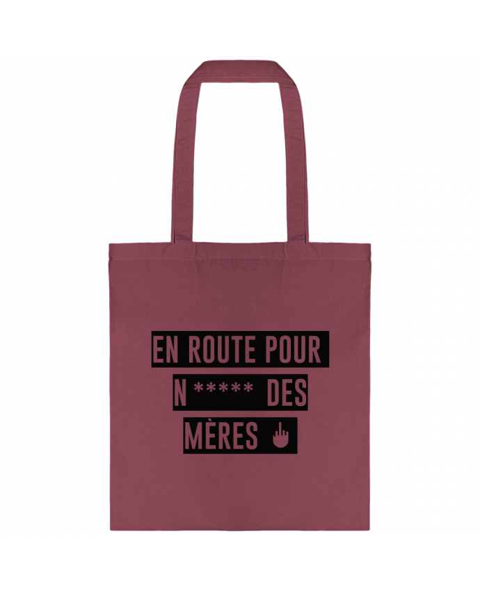 Tote-bag En route pour N***** des mères par tunetoo