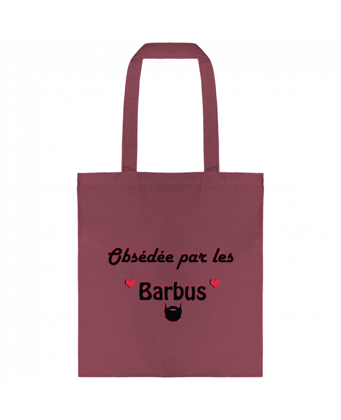 Tote-bag Obsédée par les barbus par tunetoo