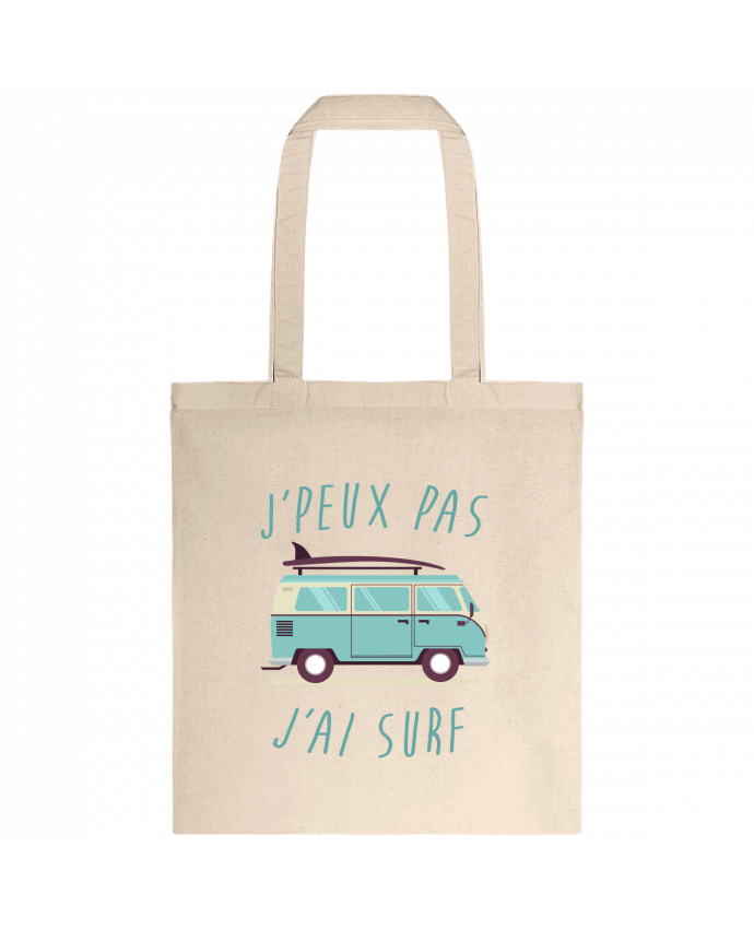 Tote-bag Je peux pas j'ai surf par FRENCHUP-MAYO