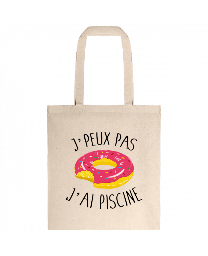 Tote-bag Je peux pas j'ai piscine par FRENCHUP-MAYO