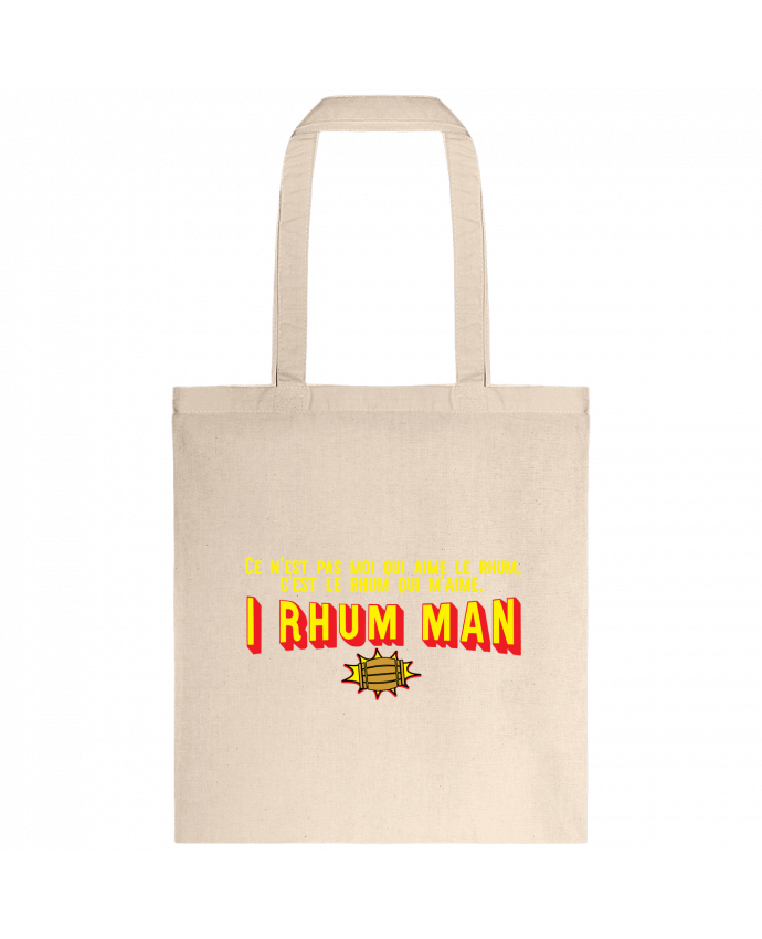 Tote-bag I rhum man cadeau par Original t-shirt