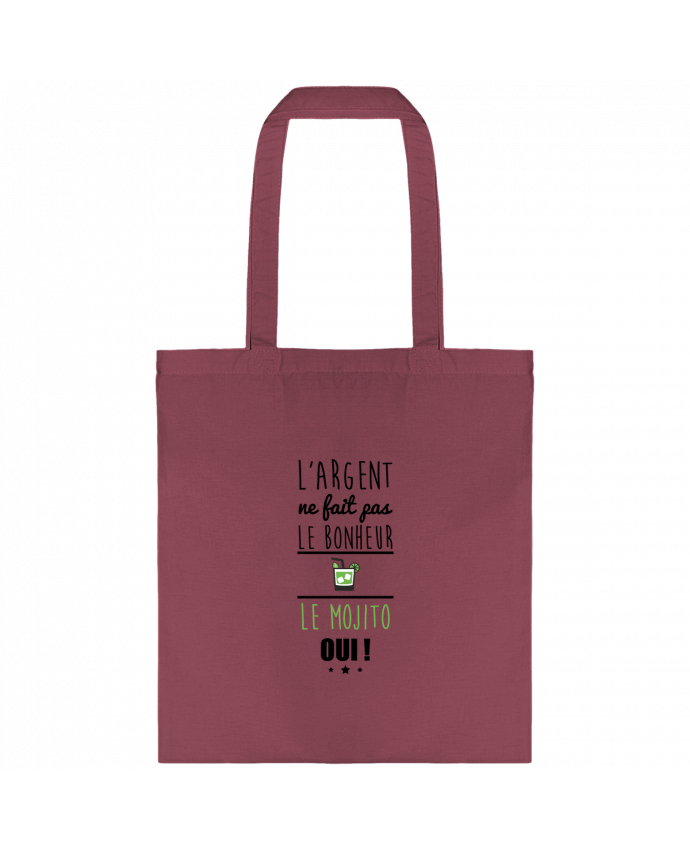 Tote-bag L'argent ne fait pas le bonheur le mojito oui ! par Benichan