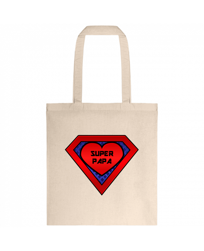 Tote-bag Super papa par FRENCHUP-MAYO