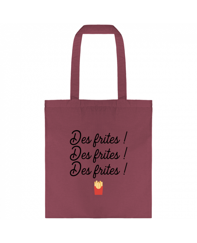 Tote-bag Des frites ! par Original t-shirt
