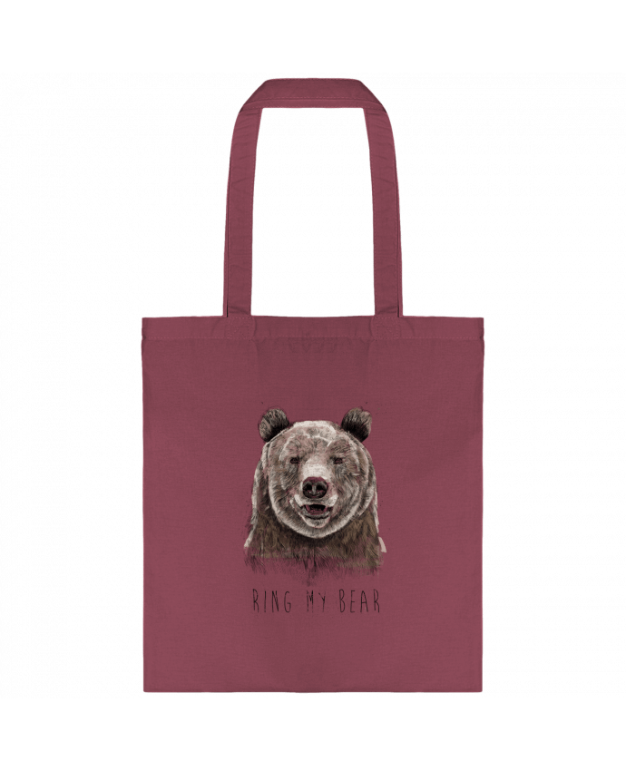Tote-bag Ring my bear par Balàzs Solti