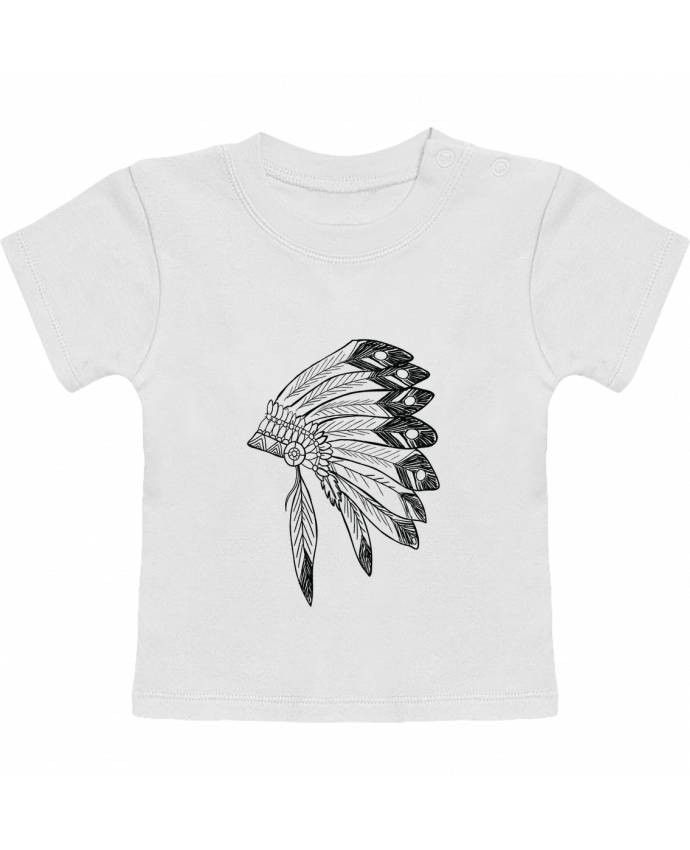 T-shirt bébé Apache manches courtes du designer Les Caprices de Filles