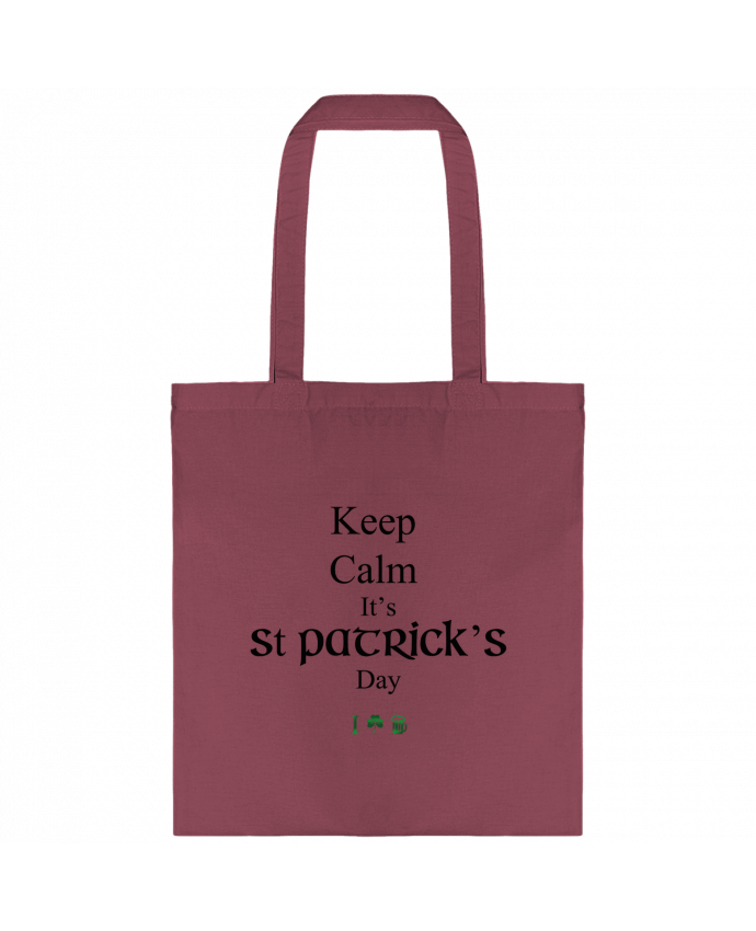 Tote-bag Keep calm it's St Patrick's Day par tunetoo