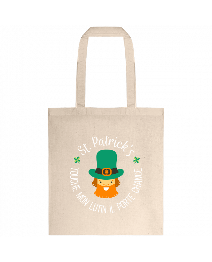 Tote-bag Saint Patrick, Touche mon lutin il porte chance par tunetoo