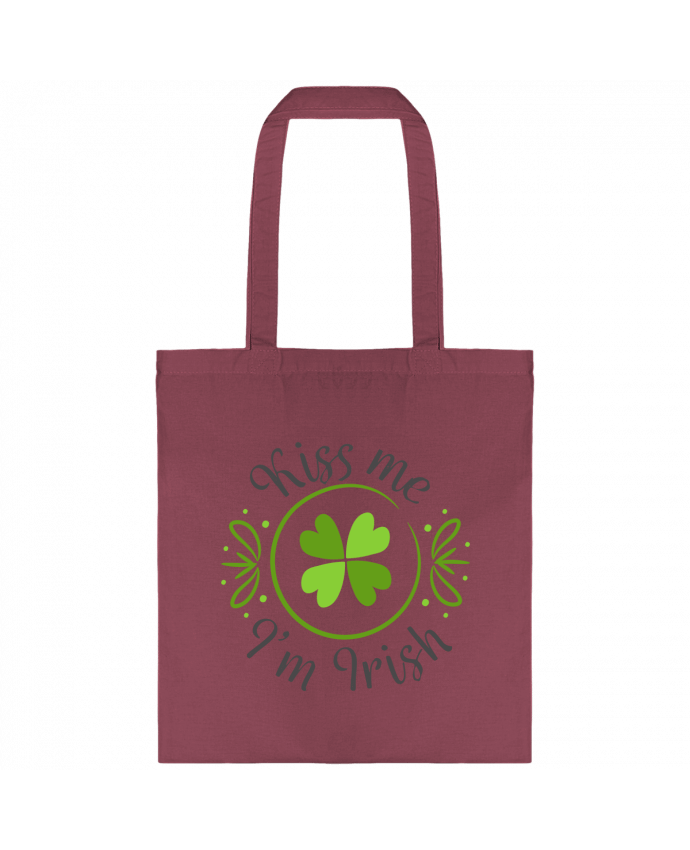 Tote-bag Kiss me I'm Irish par tunetoo