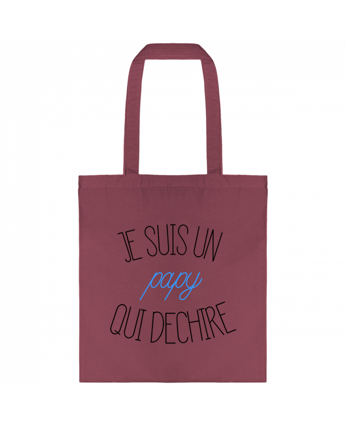 Tote-bag Je suis un papy qui déchire par tunetoo