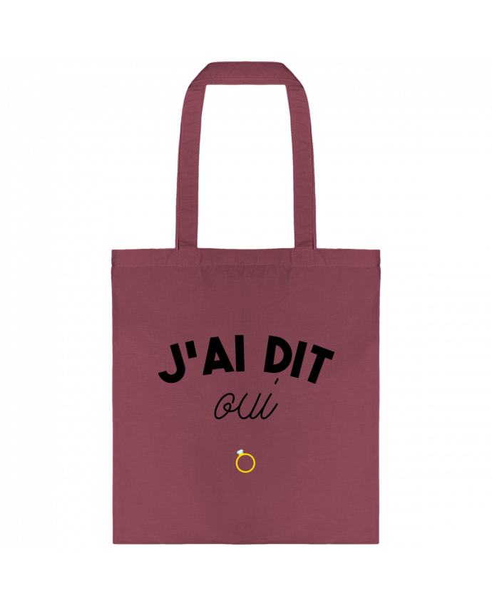 Tote-bag J'ai dit oui ! par tunetoo