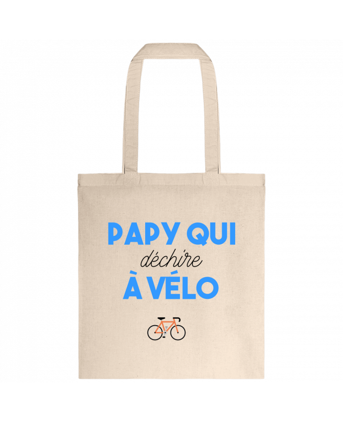 Tote-bag Papy qui déchire à Vélo par tunetoo