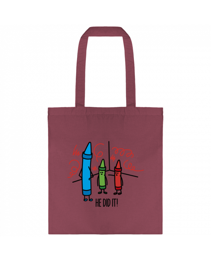 Tote-bag He did it par LaundryFactory