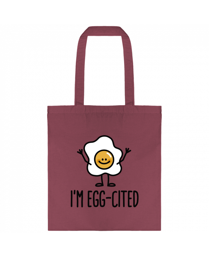Tote-bag I'm egg-cited par LaundryFactory