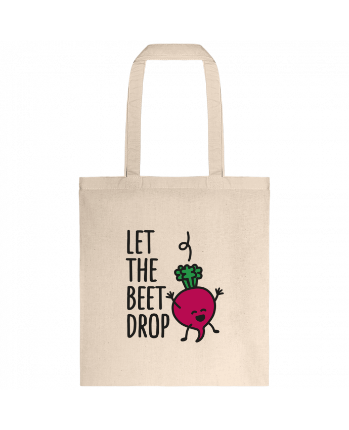 Tote-bag Let the beet drop par LaundryFactory