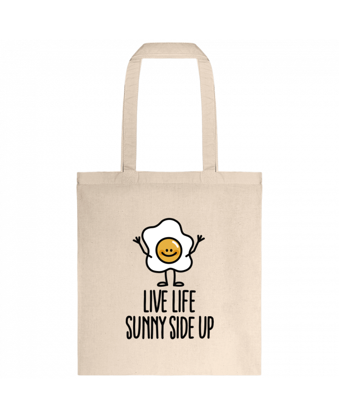 Tote-bag Live life sunny side up par LaundryFactory