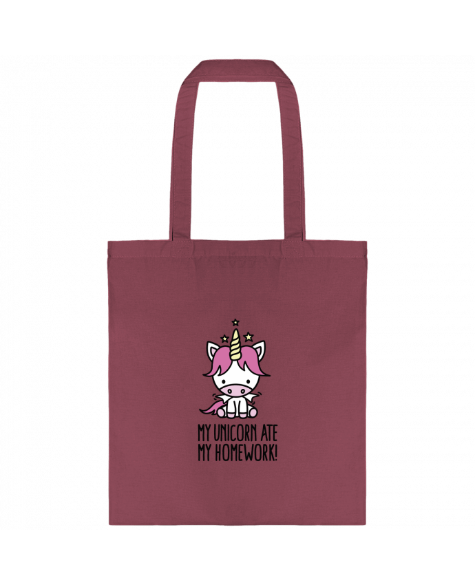 Tote-bag My unicorn ate my homework par LaundryFactory