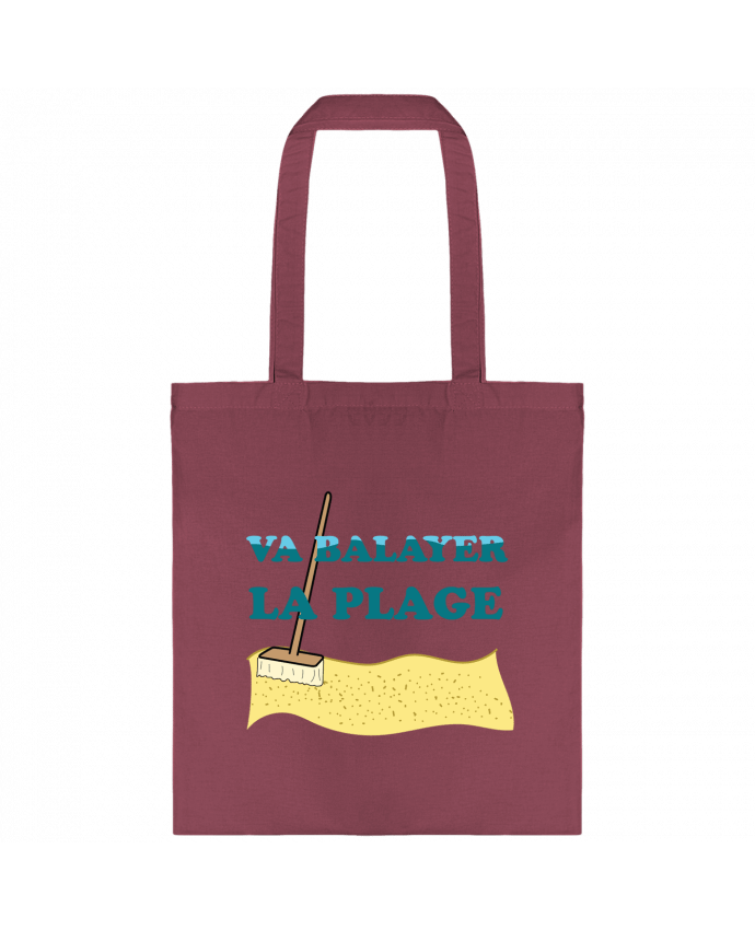 Tote-bag Va balayer la plage par tunetoo