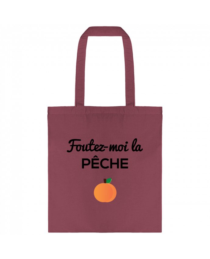 Tote-bag Foutez-moi la pêche par tunetoo