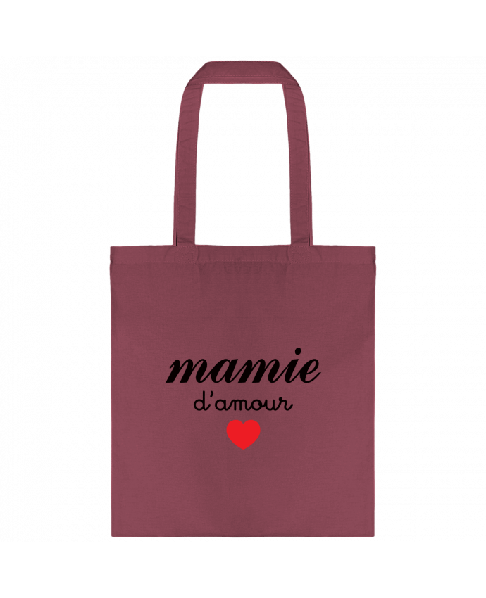 Tote-bag Mamie D'amour par Freeyourshirt.com